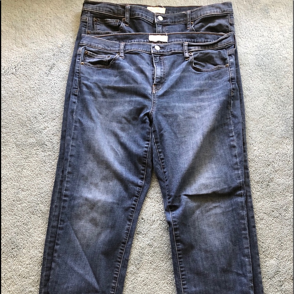 2 pair ladies jeans by Gap